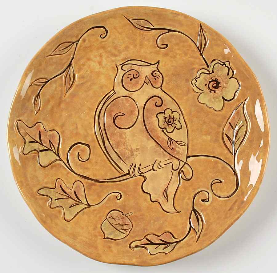 Woodland Salad/Dessert Plate by Certified International-1
