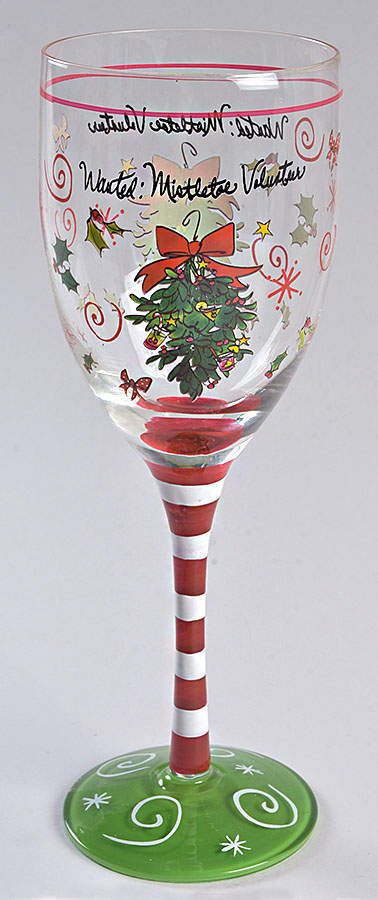 Happy Holiday 18 Oz Glassware Wine by Certified International-1
