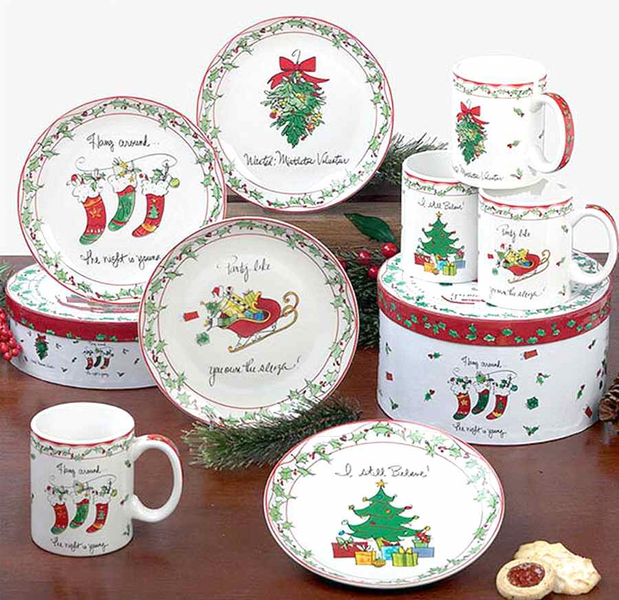Happy Holiday Salad/Dessert Plate by Certified International-1