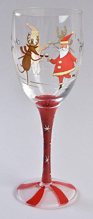 Christmas Follies 18 Oz Glassware Wine by Certified International-1