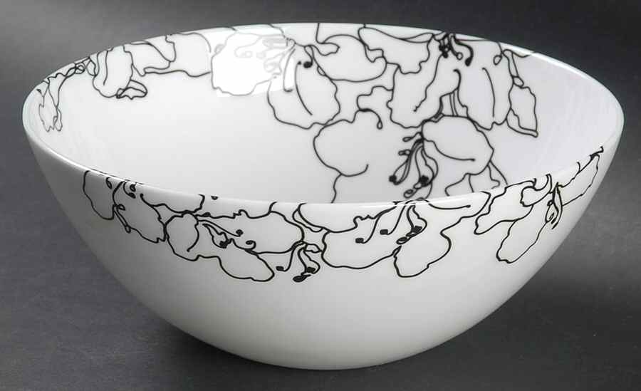 Forma Black Soup/Cereal Bowl by Ciroa-1