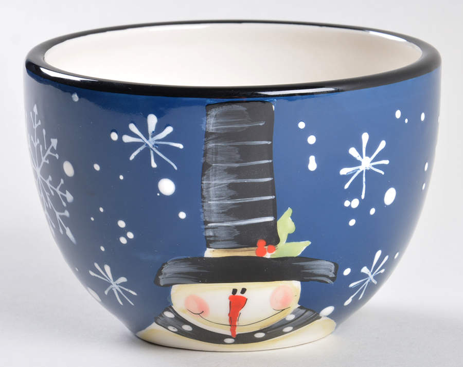 Snow Pals Blue Condiment Bowl by Certified International-1