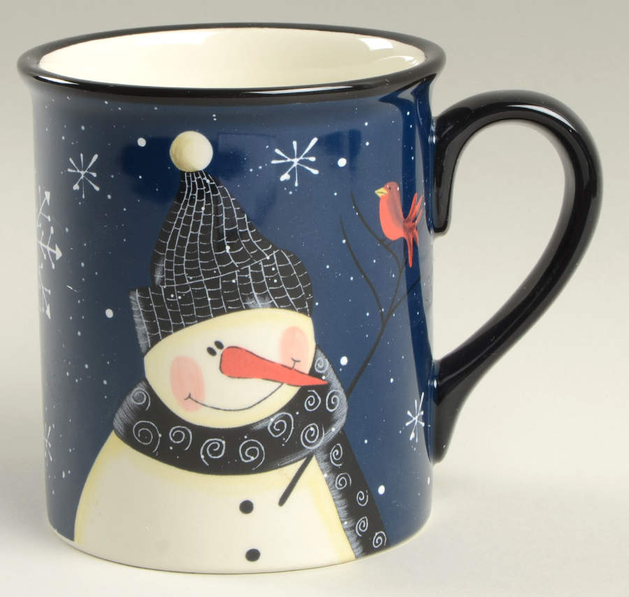 Snow Pals Blue Mug by Certified International-1