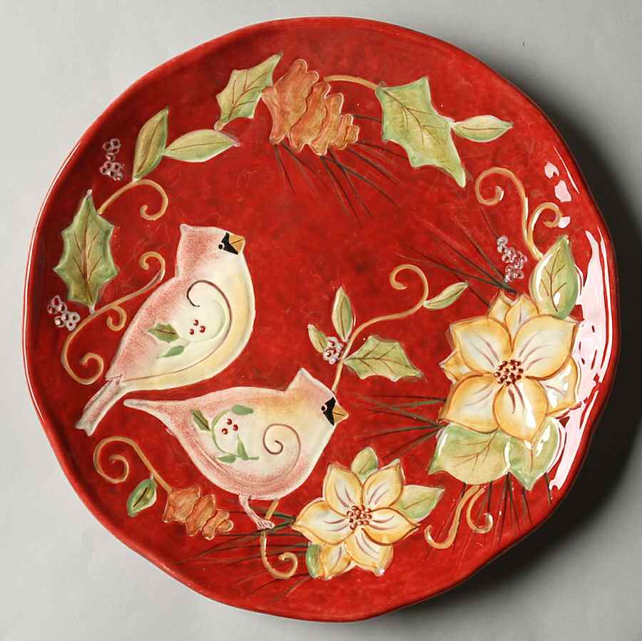Woodland Holiday Dinner Plate by Certified International-1