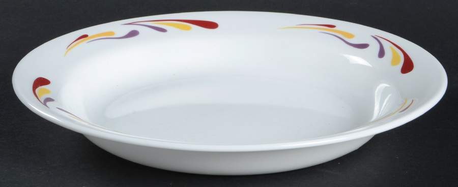 Celebration (Corelle) Rim Soup Bowl by Corning Corelle-1