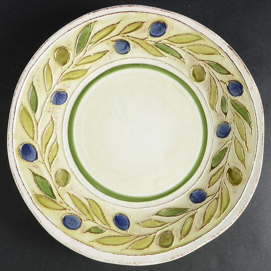Lucia 11" Buffet Service Plate by Crate & Barrel-1