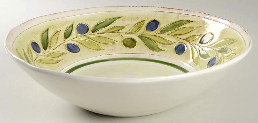 Lucia 12" Round Serving Bowl by Crate & Barrel-1