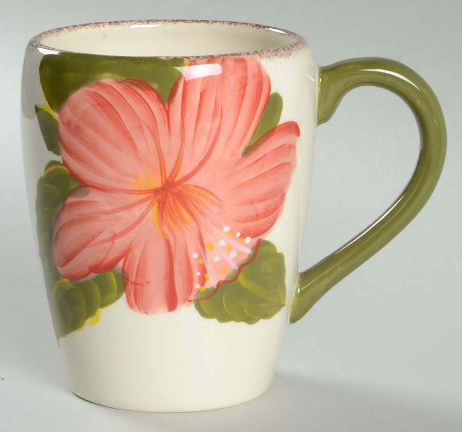 Hibiscus Mug by Clay Art-1