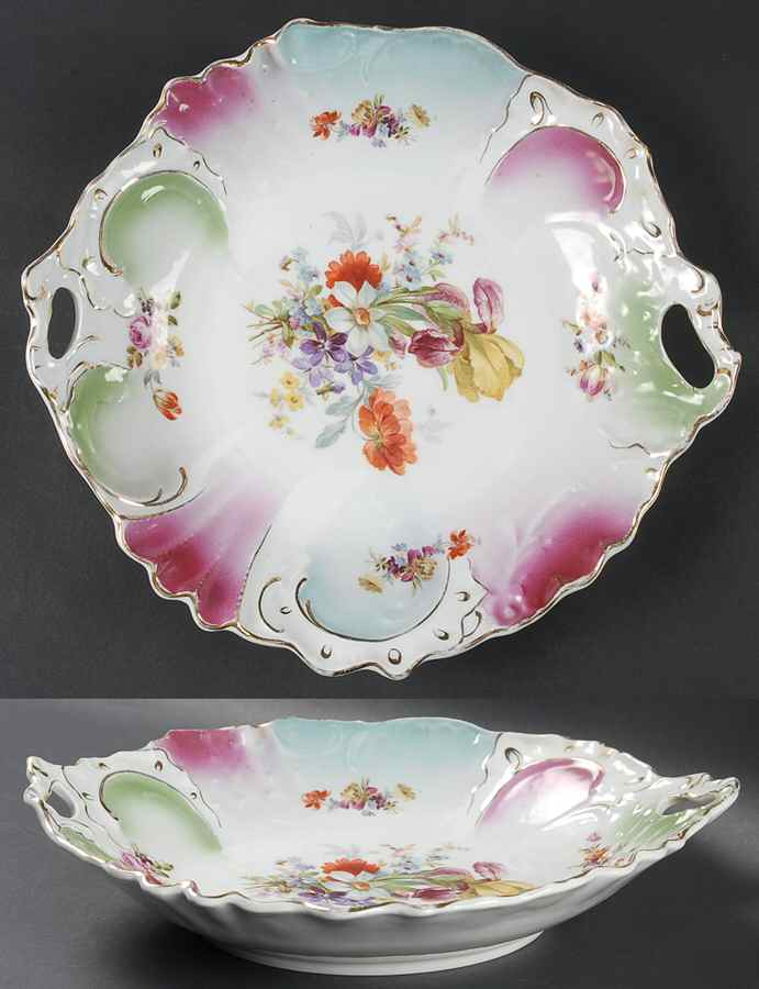 21735 11" Round Handled Bowl by Carl Tielsch-1