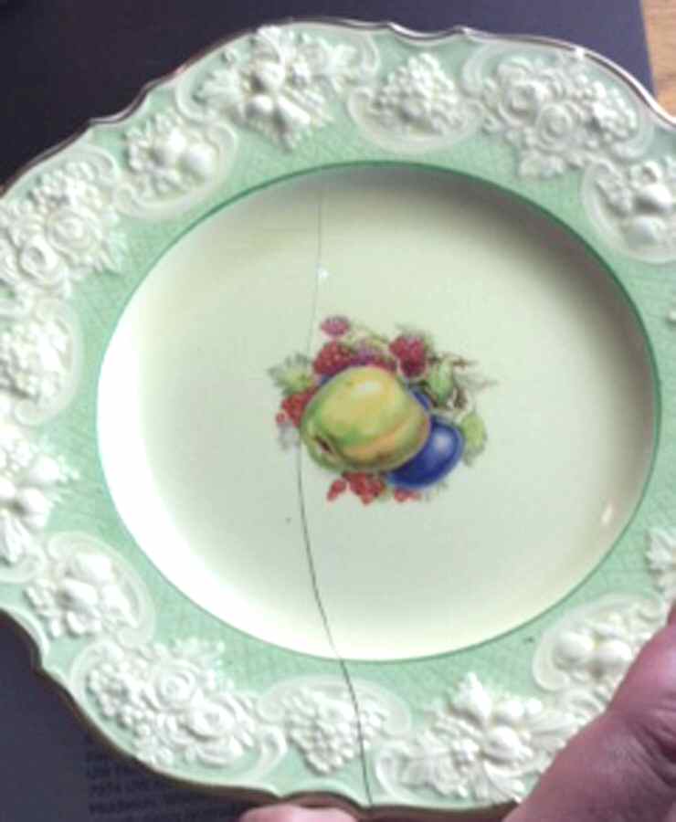 CRD244 Salad Plate by Crown Ducal-1