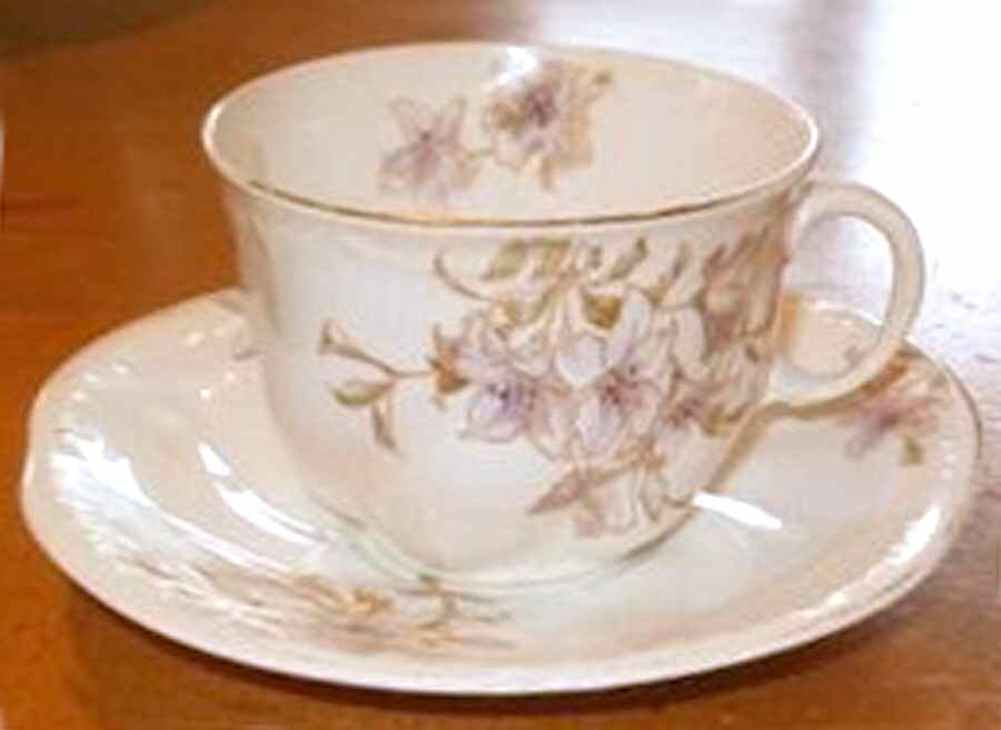 CRS183 Flat Cup & Saucer Set by Crown Staffordshire-1