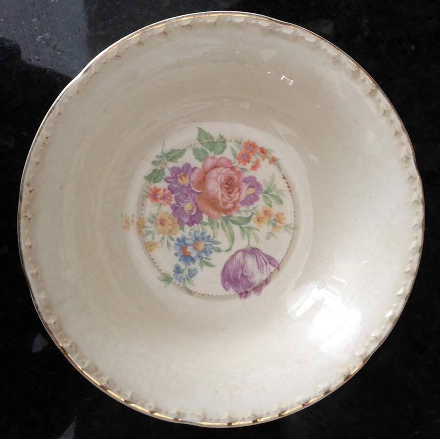 D182 Fruit/Dessert (Sauce) Bowl by Crooksville-1