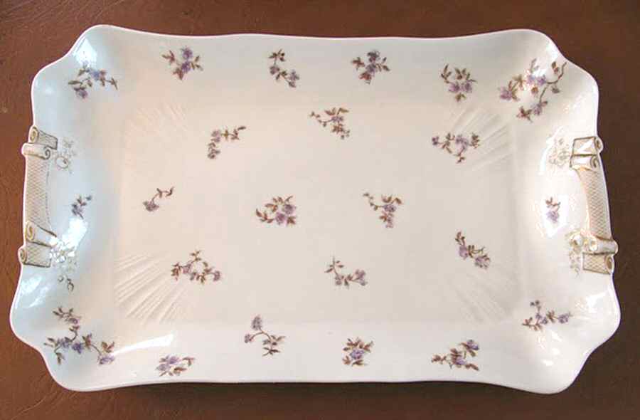 CHF1650 14" Rectangular Serving Platter by Charles Field Haviland-1