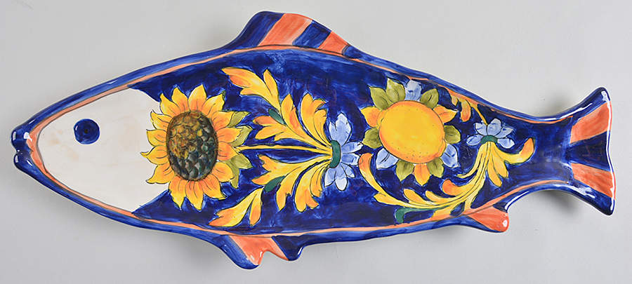 Tuscan Lemon 19" Fish Platter by Maxcera Corp-1