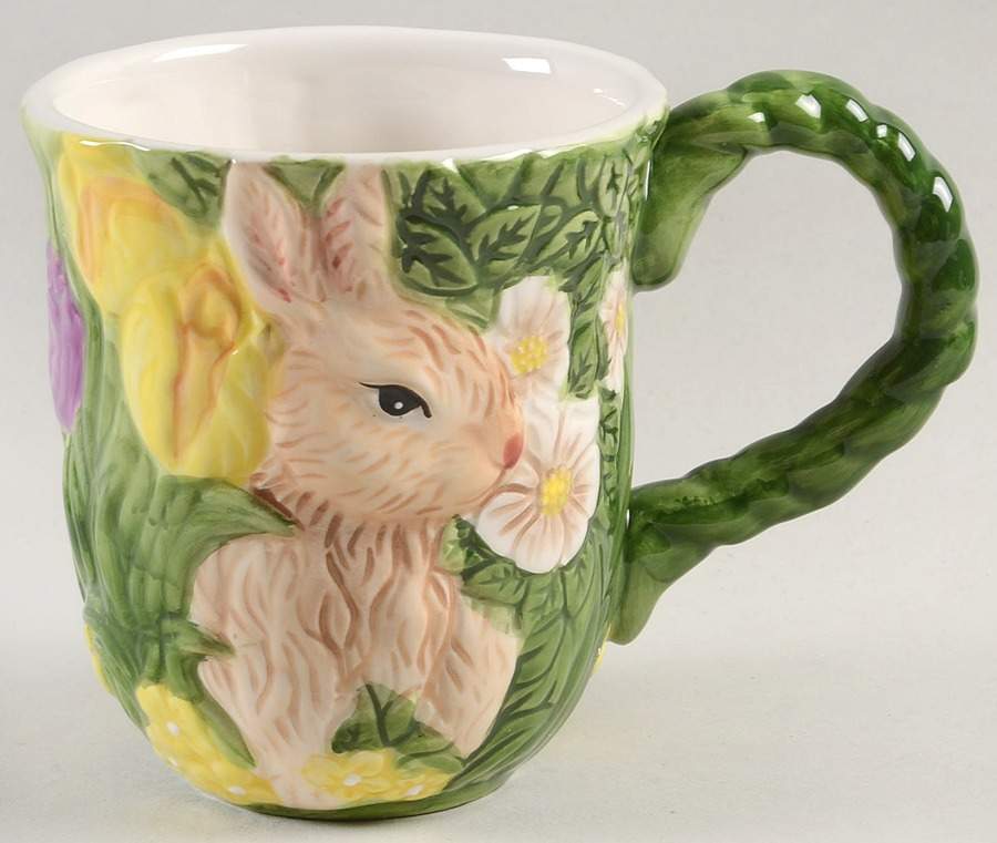 Easter Treasures Sculpted Mug by Cracker Barrel-1