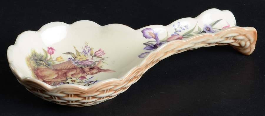 Easter Treasures Spoon Rest/Holder (Holds 1 Spoon) by Cracker Barrel-1