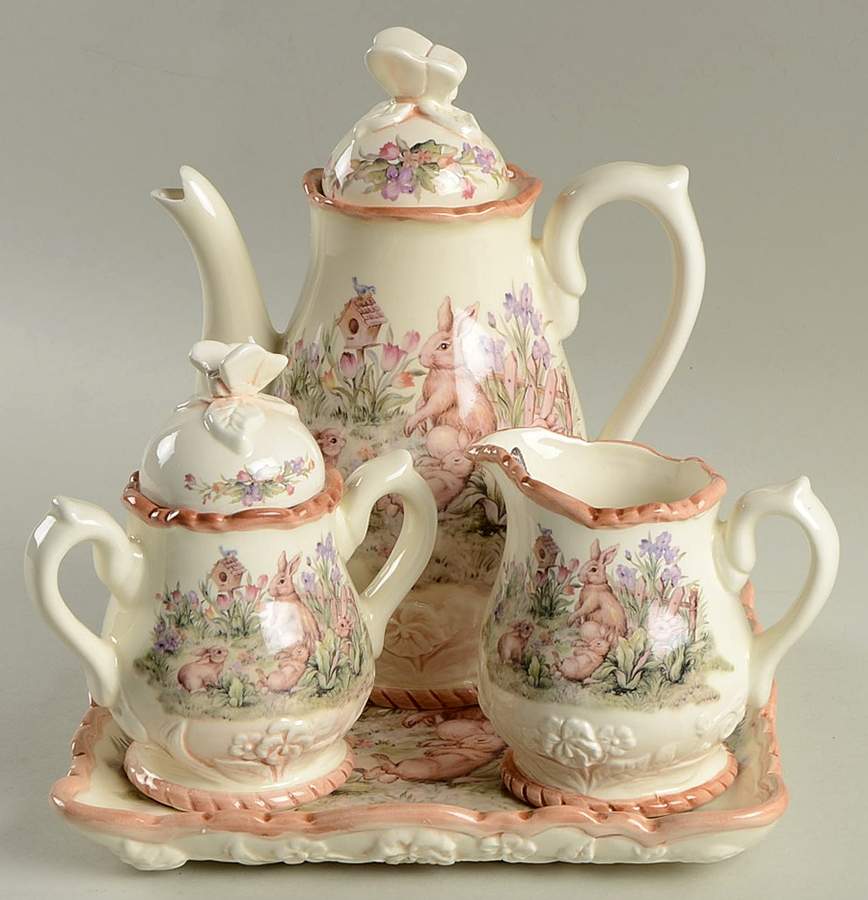 Easter Treasures (6 Piece) Child's Set by Cracker Barrel-1