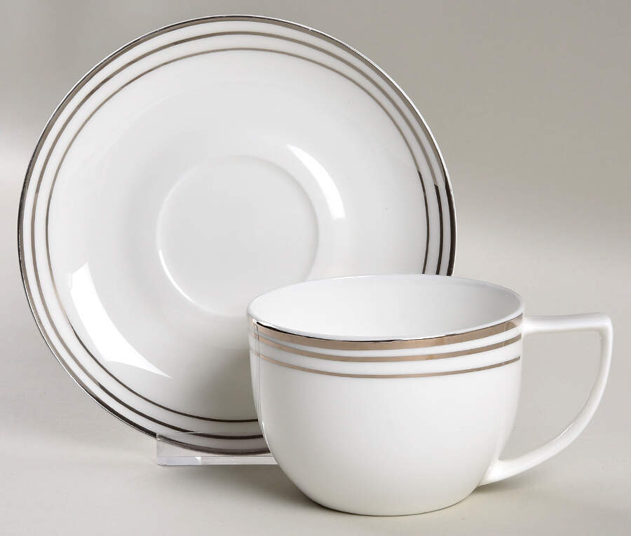 Citoli Flat Cup & Saucer Set by Ciroa-1