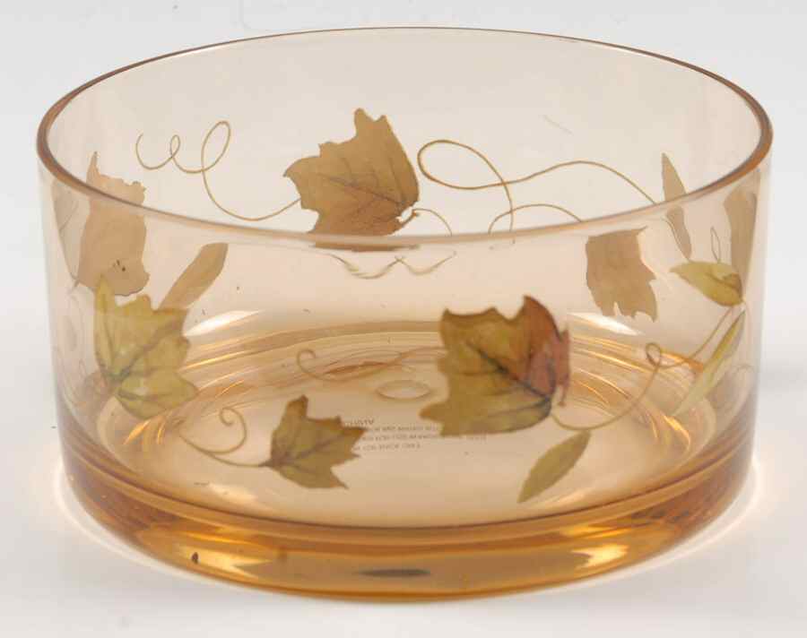 Vineyard 5" Wide Deep Acrylic Bowl by China (Made in China)-1