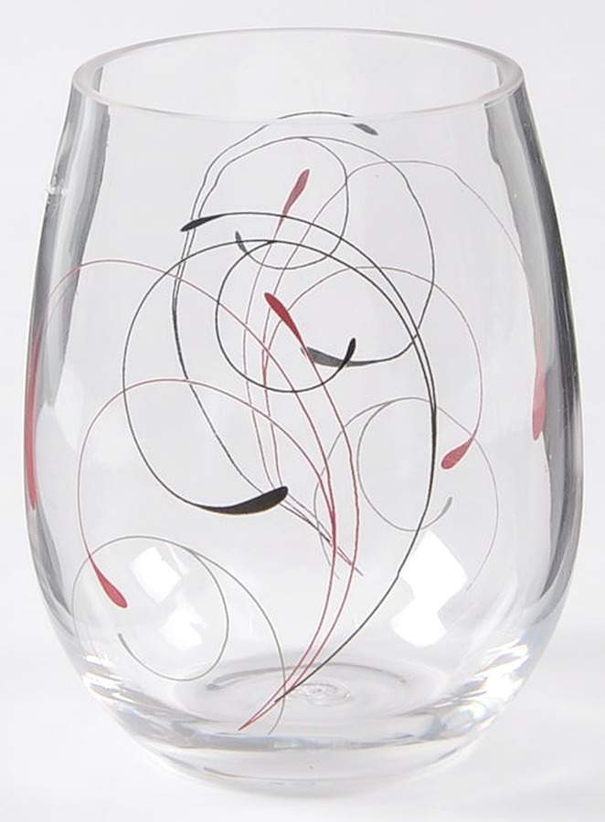 Splendor Acrylic/Plastic Stemless Wine by Corning Corelle-1