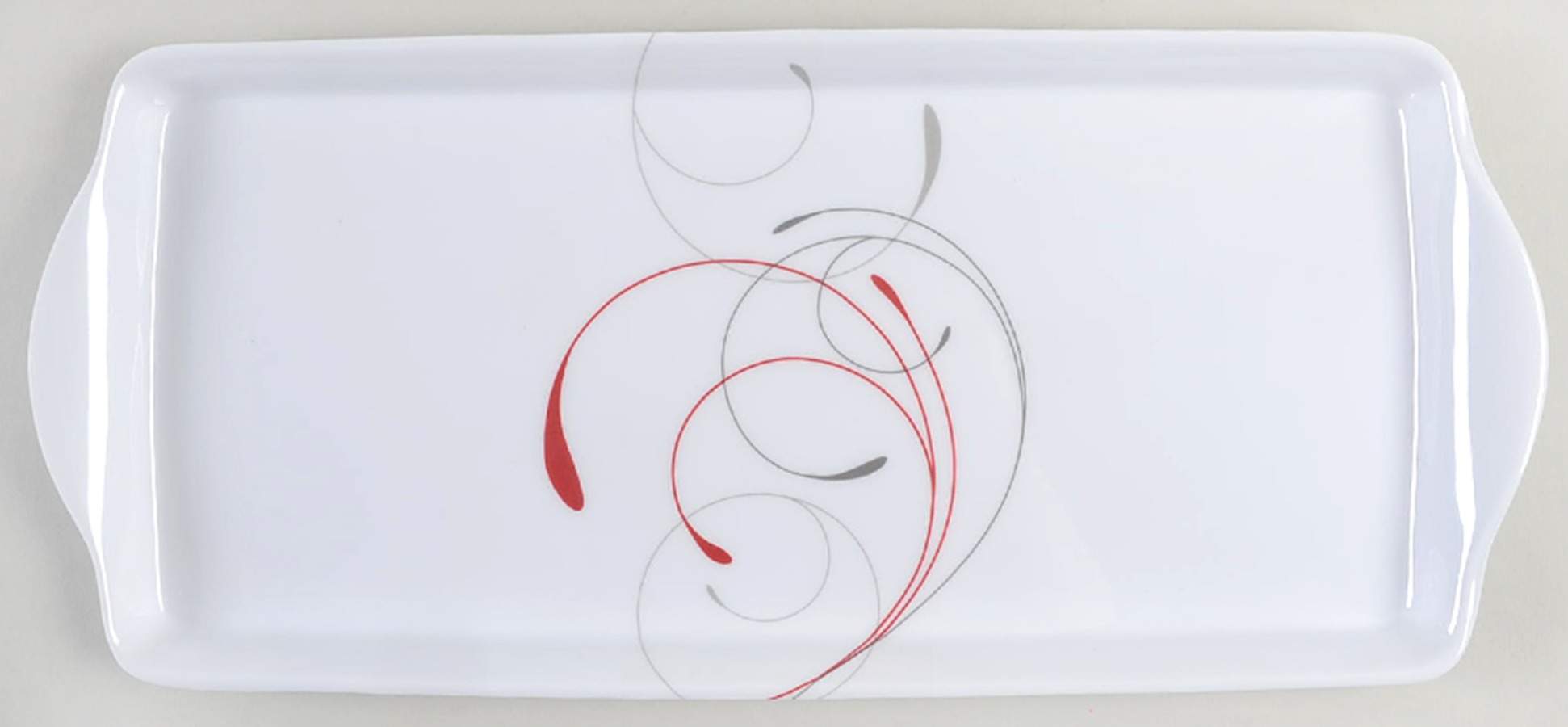 Splendor 14" Melamine Sandwich Tray by Corning Corelle-1