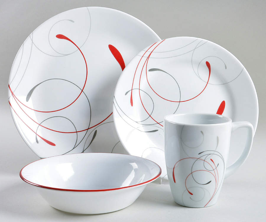 Splendor 4 Piece Place Setting by Corning Corelle-1