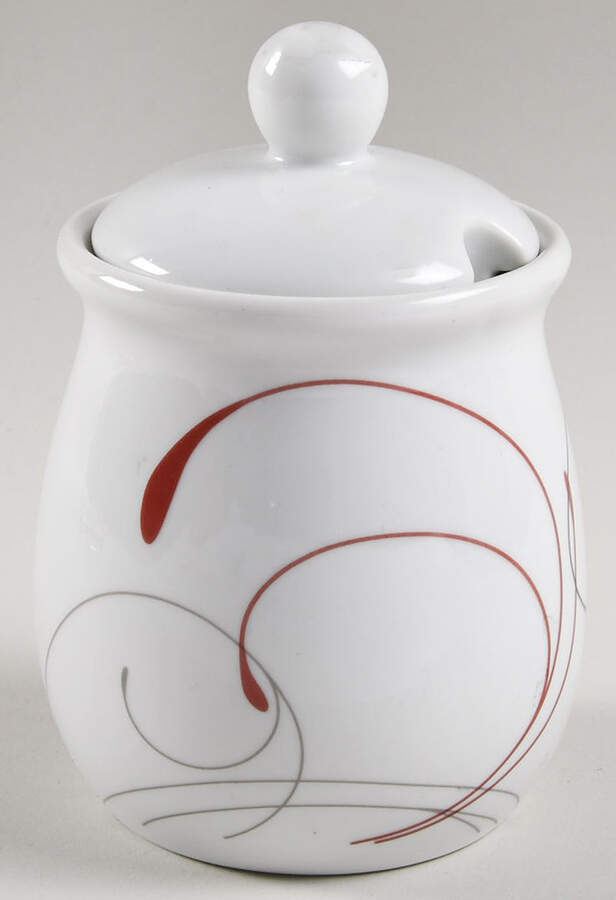 Splendor Sugar Bowl & Lid by Corning Corelle-1