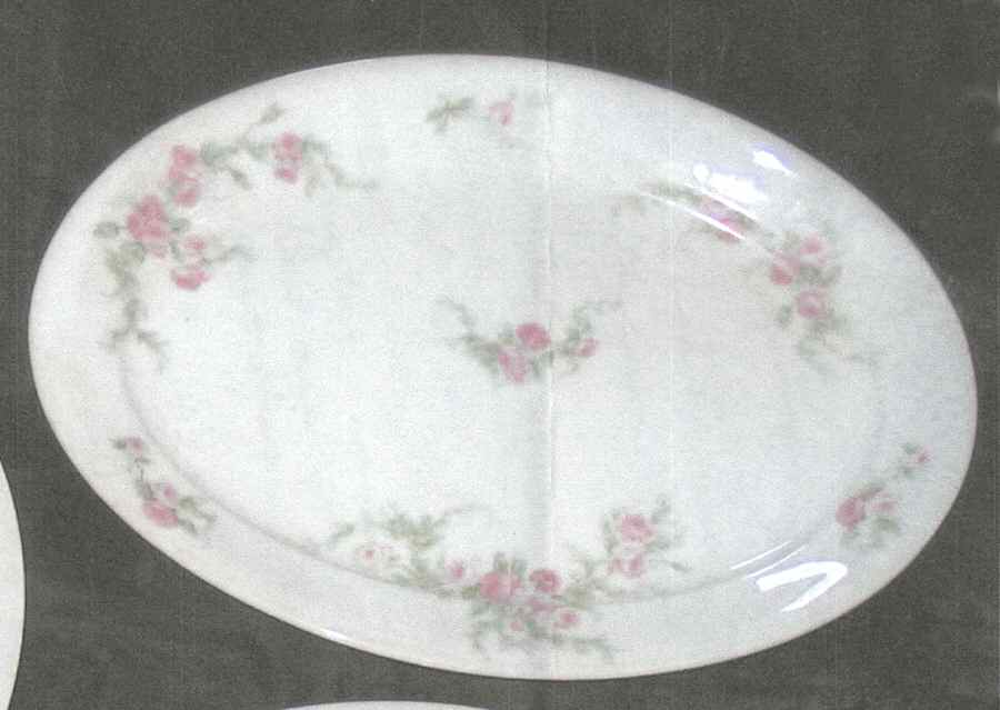 CHF1660 12" Oval Serving Platter by Charles Field Haviland-1