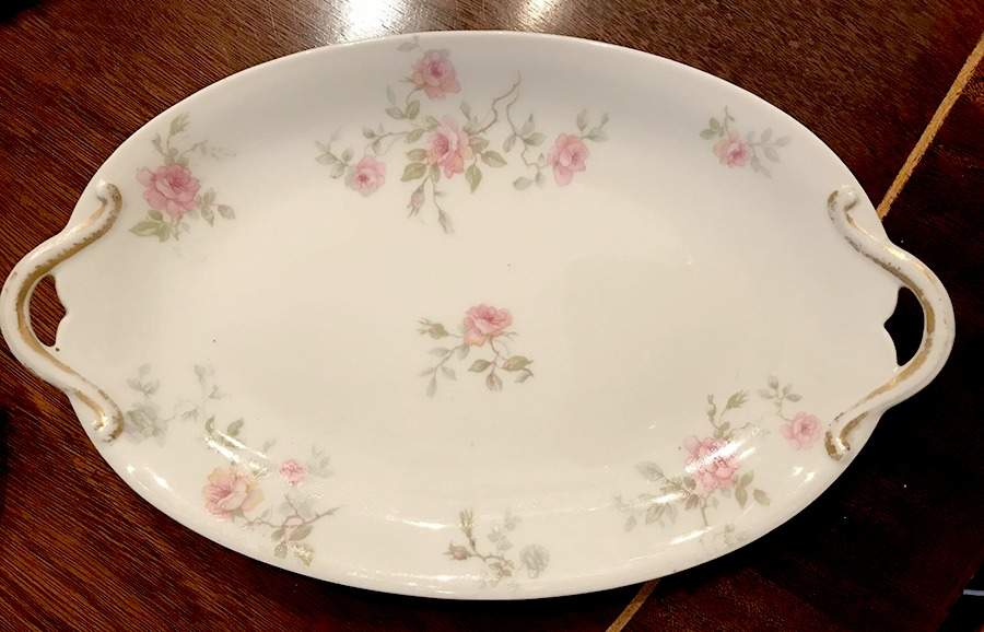 CHF1664 10" Oval Serving Platter by Charles Field Haviland-1