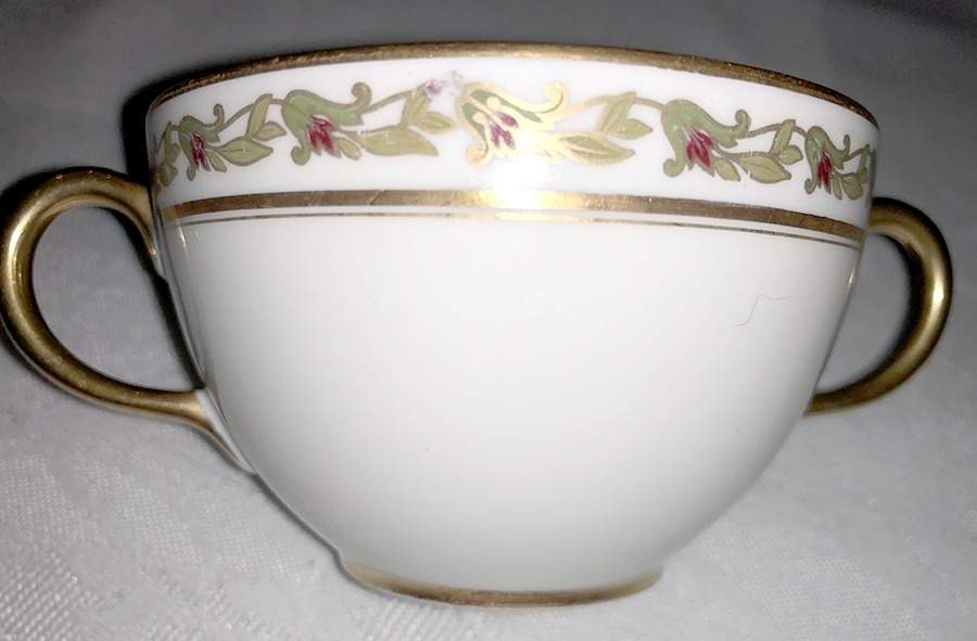 CHF1665 Flat Cream Soup Bowl by Charles Field Haviland-1