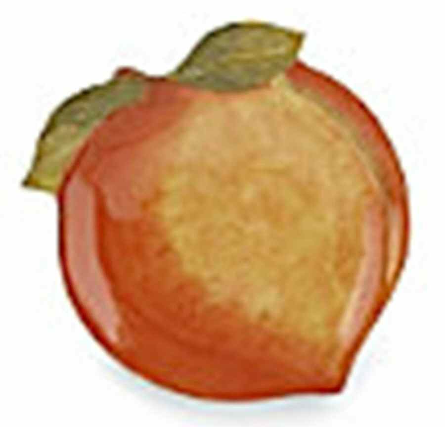 Botanical Fruit Figural Dessert/Pie Plate by Certified International-1