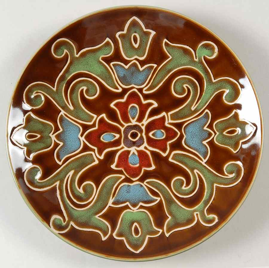 Laurel Reactive Salad Plate by The Cellar (China)-1