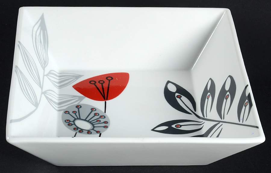 Stems 8" Square Vegetable Bowl by The Cellar (China)-1