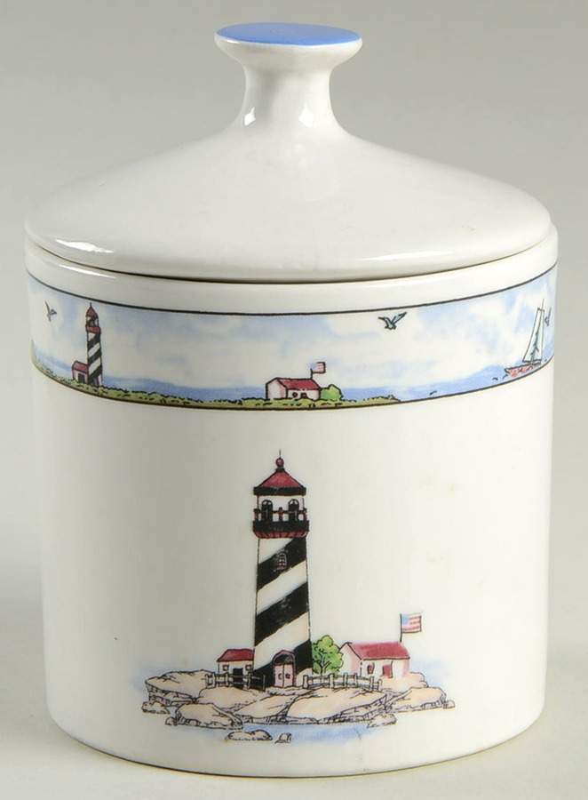 CX592 Sugar Bowl & Lid by China (Made in China)-1