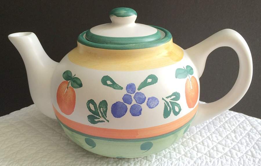 Fruit Melange Teapot & Lid by Cardinal Inc-1