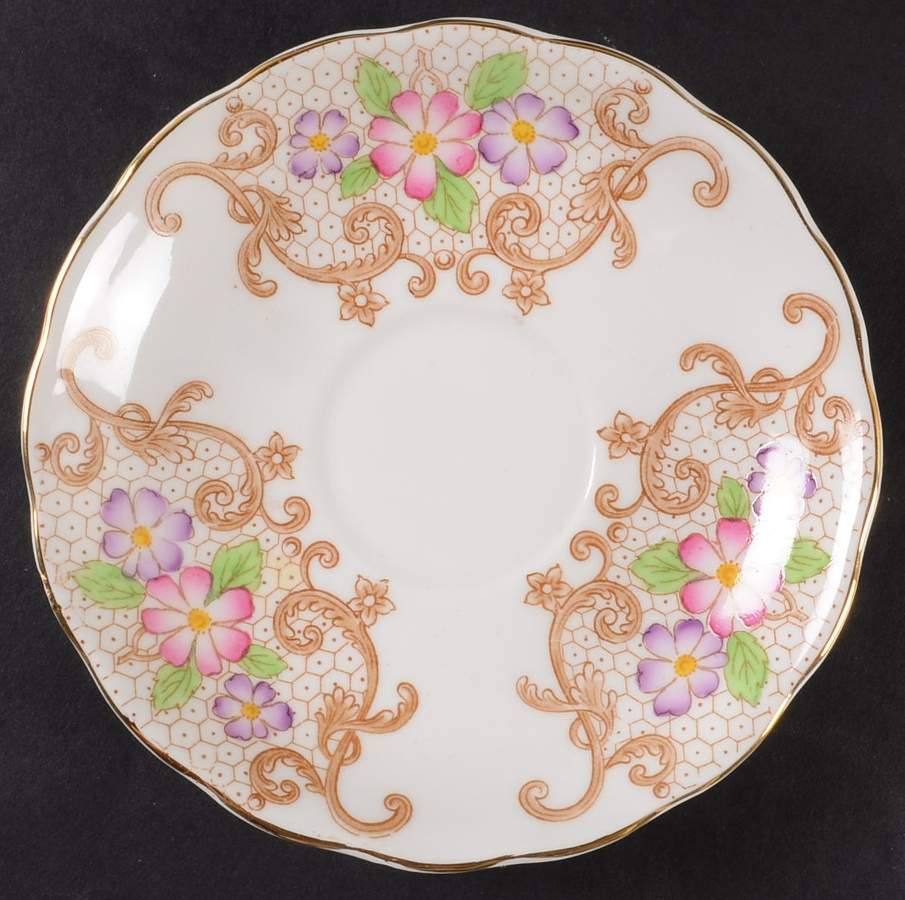 6621 Saucer by Colclough-1