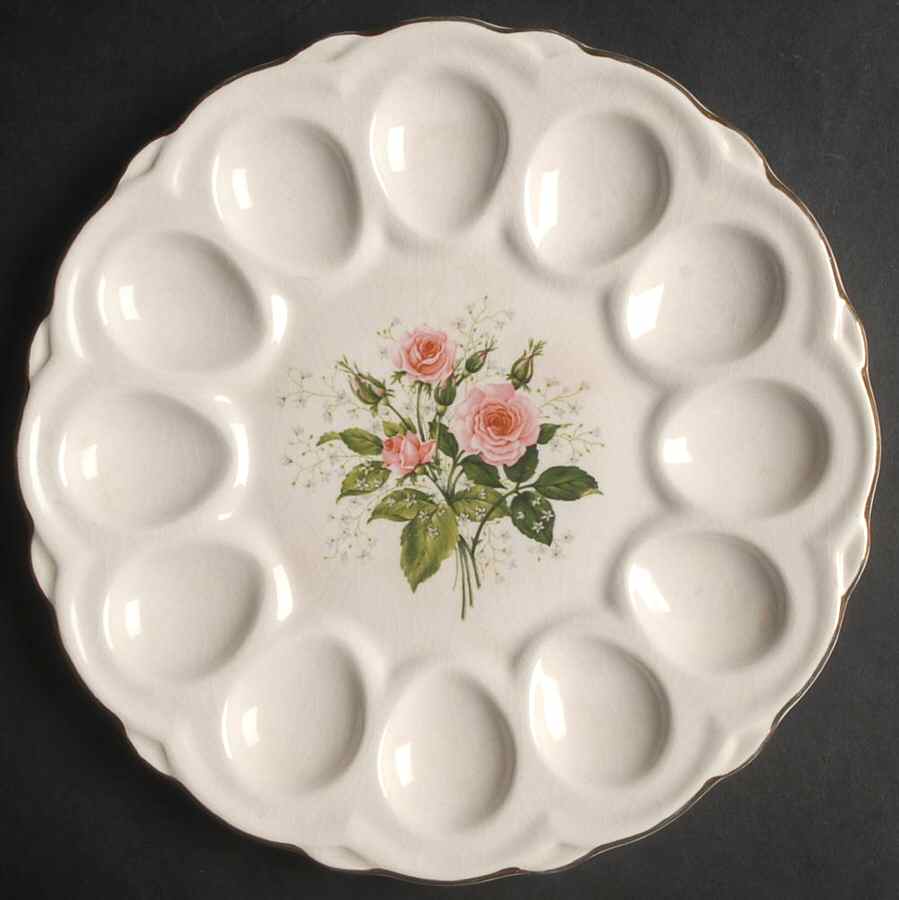 CC81 Deviled Egg Plate by Cardinal China Company-1