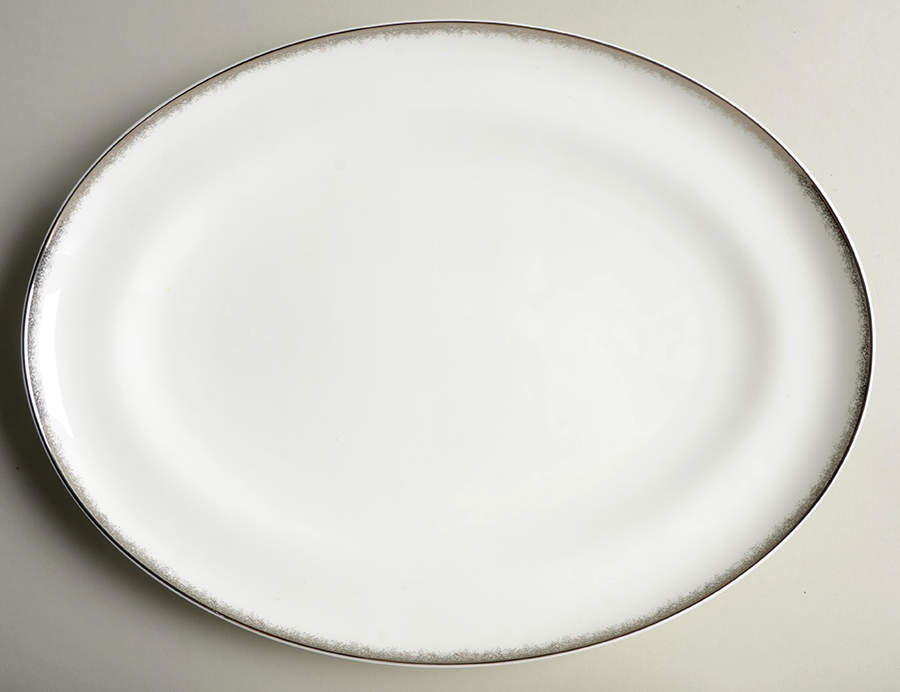 Harper 14" Oval Serving Platter by Crate & Barrel-1