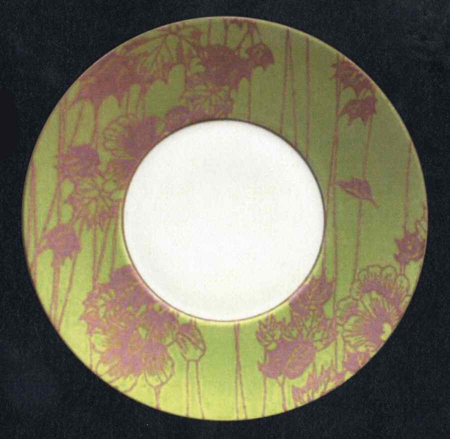 Feuilles d'Automne Dinner Plate by Jean Louis Coquet-1