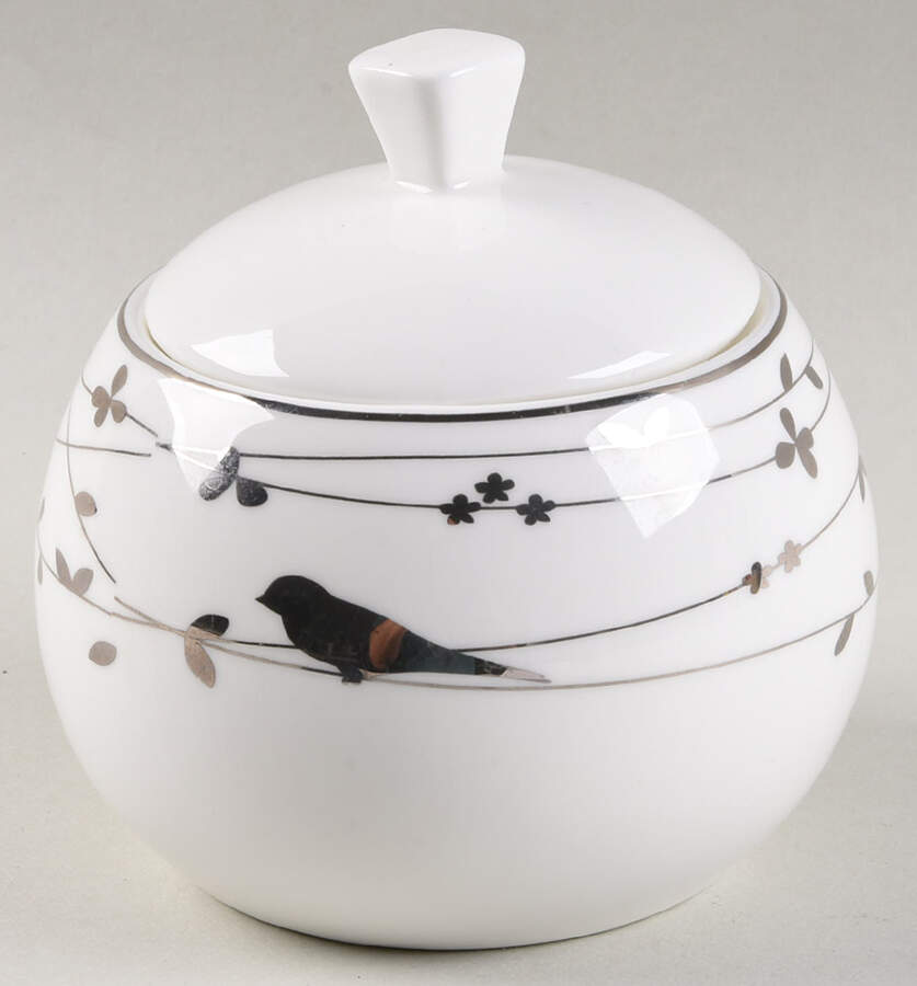 Oiseau Sugar Bowl & Lid by Ciroa-1