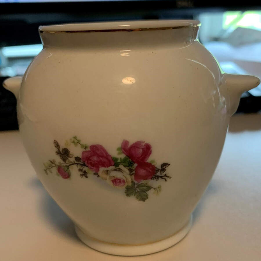 CX602 Sugar Bowl No Lid by China (Made in China)-1