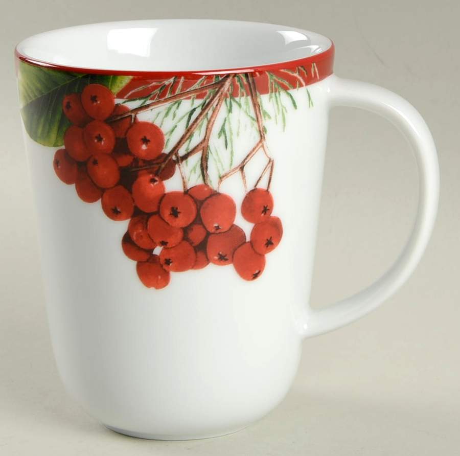 Holly Berry Square Mug by Charter Club-1