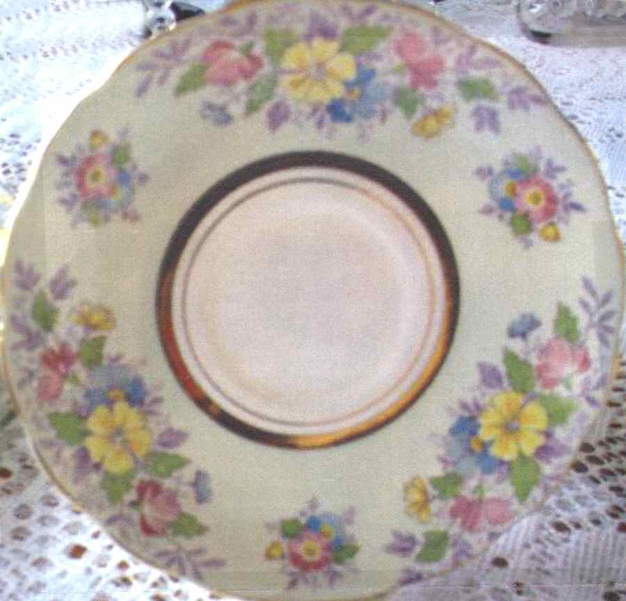 CLC104 Saucer for Footed Cup by Colclough-1