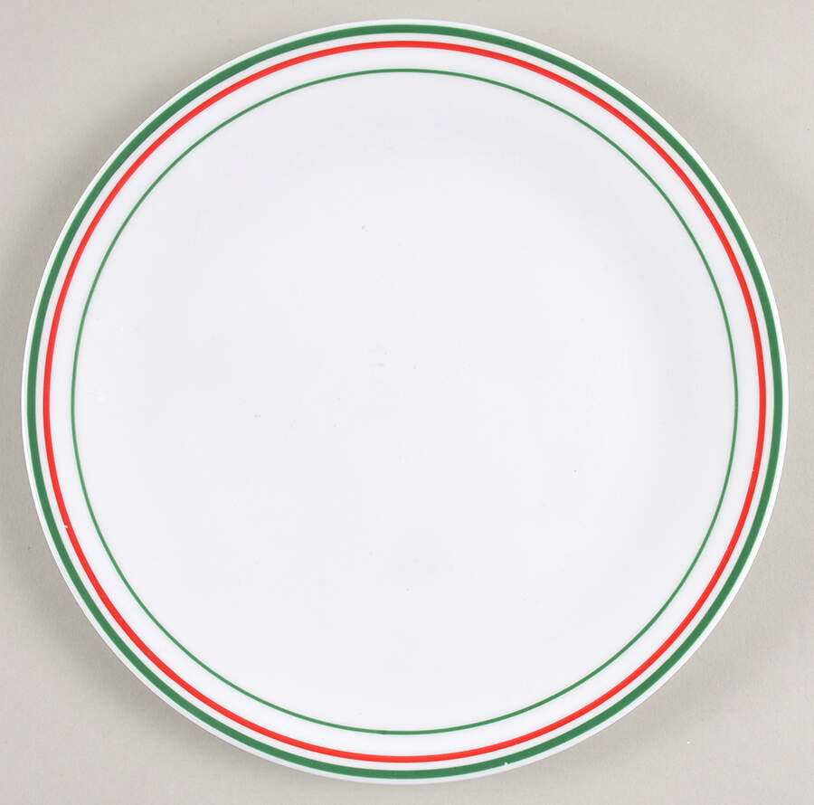 Holiday Bands Salad Plate by Corning Corelle-1