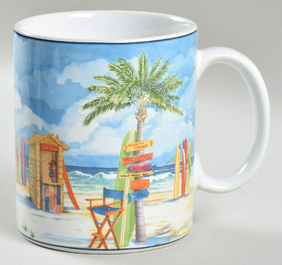 Oceanview Mug by Casa Moda-1