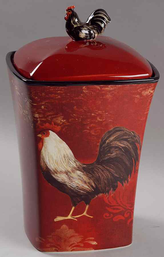 Avignon Morning Large Canister & Lid by Certified International-1