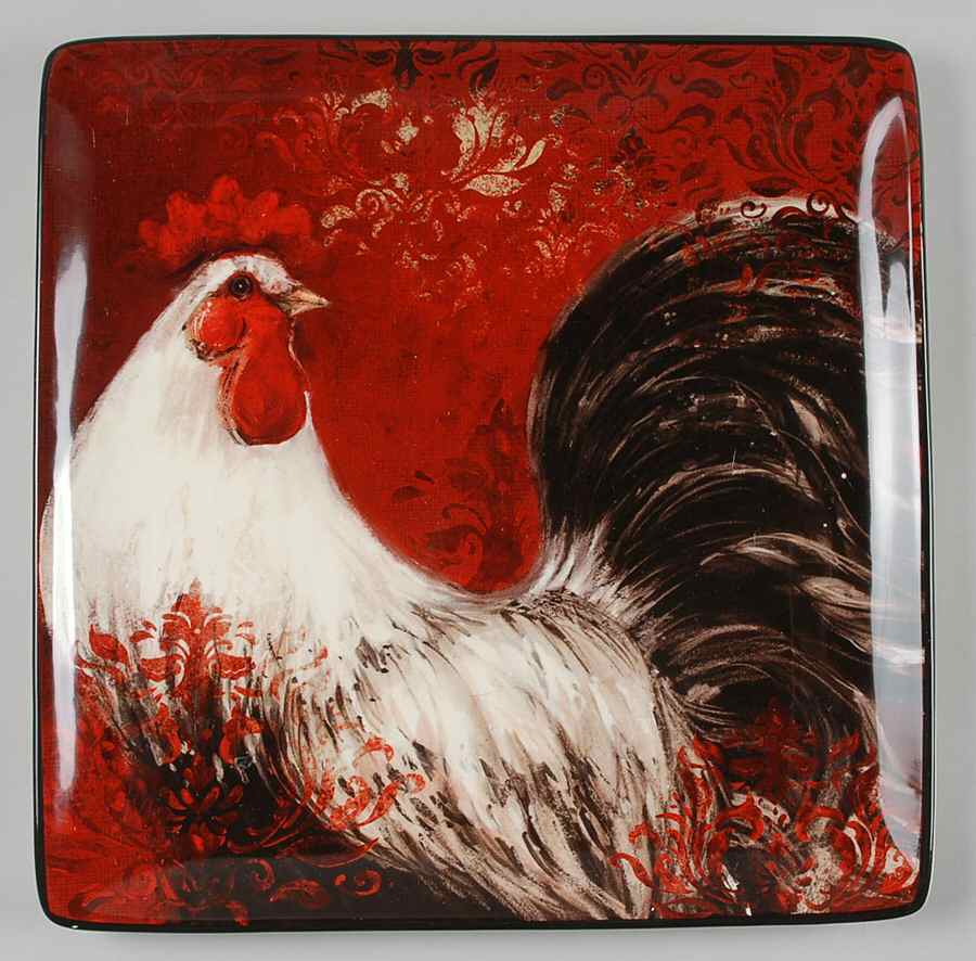 Avignon Morning 12" Square Serving Platter by Certified International-1
