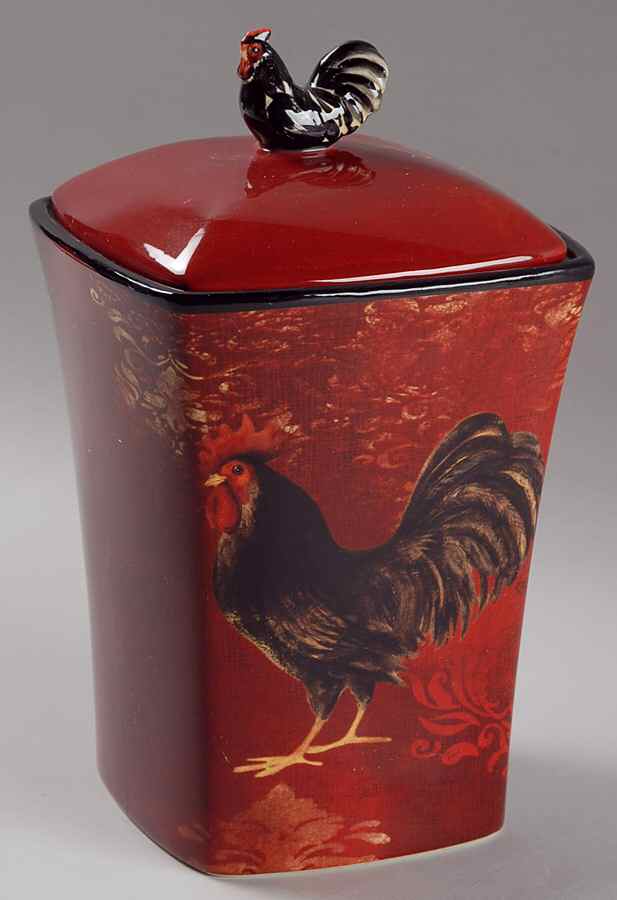 Avignon Morning Small Canister & Lid by Certified International-1