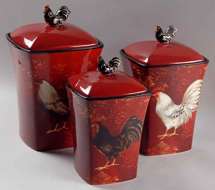 Avignon Morning (3 Piece) Canister Set (Box Set) by Certified International-1