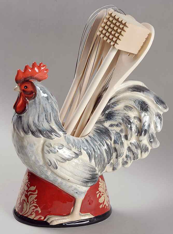 Avignon Morning Figural Utensil Set by Certified International-1